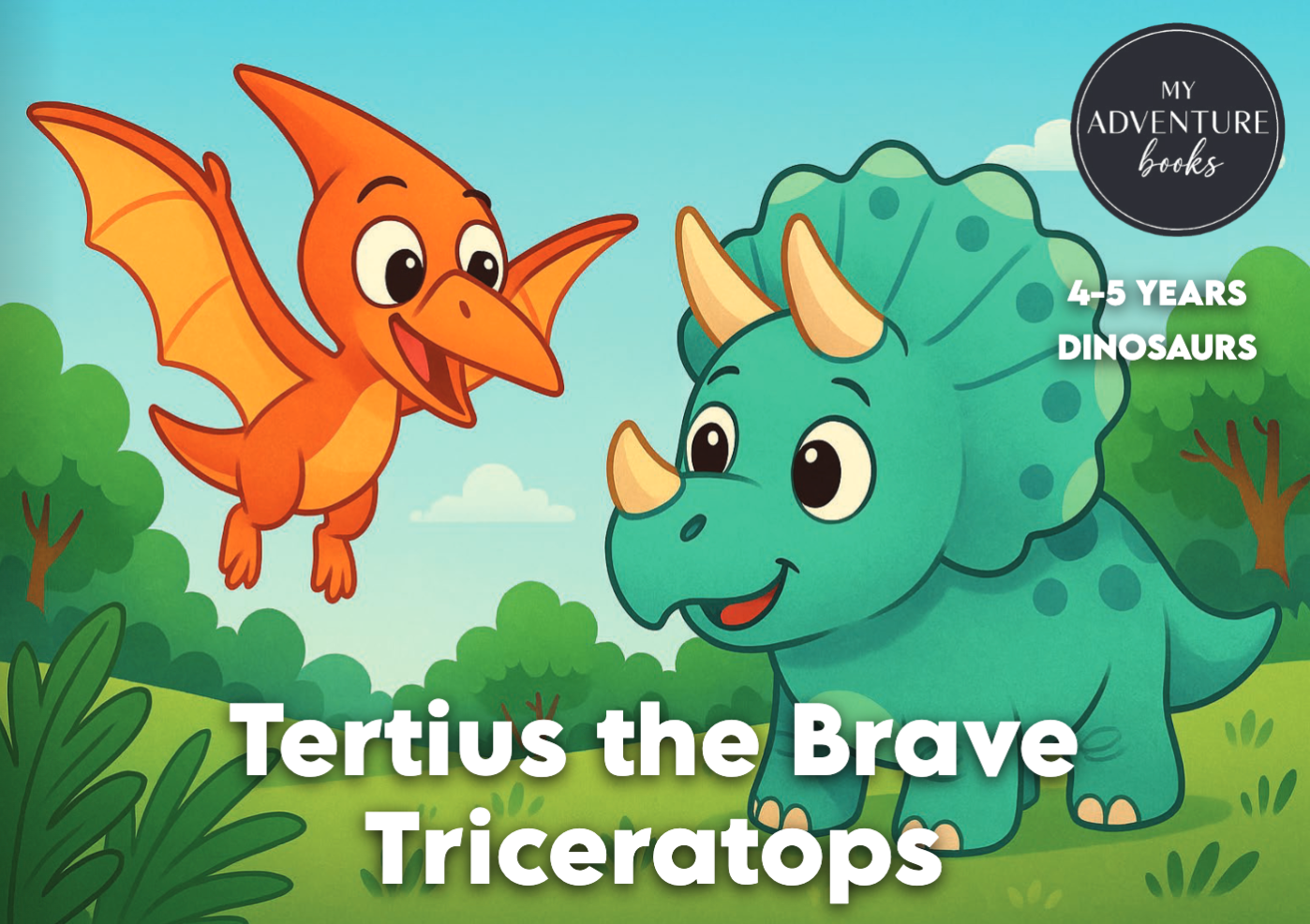 Tertius the Brave Triceratops