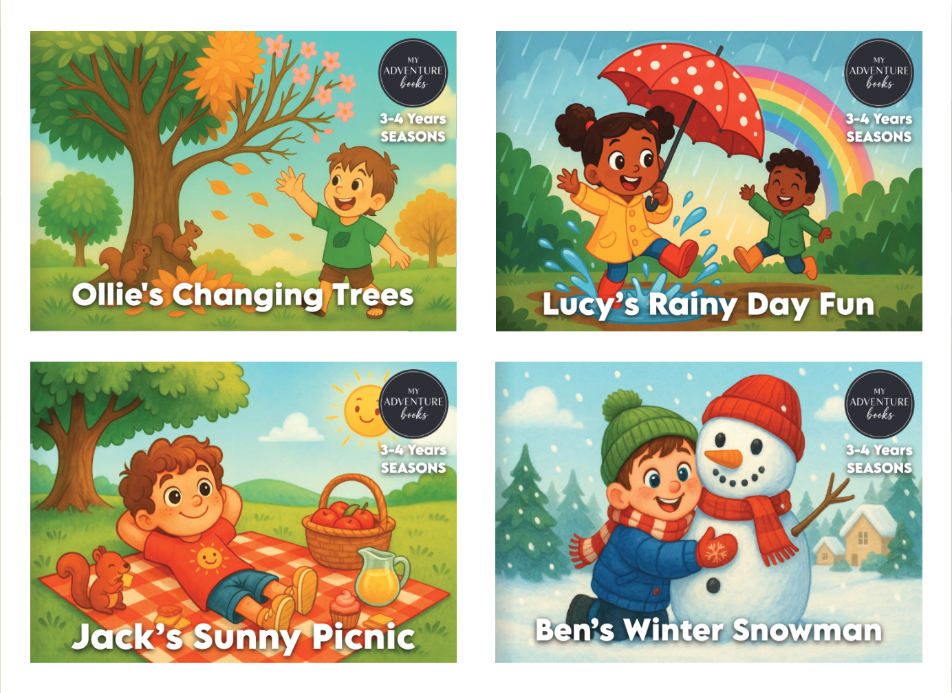 Seasons (3 to 4 Years)